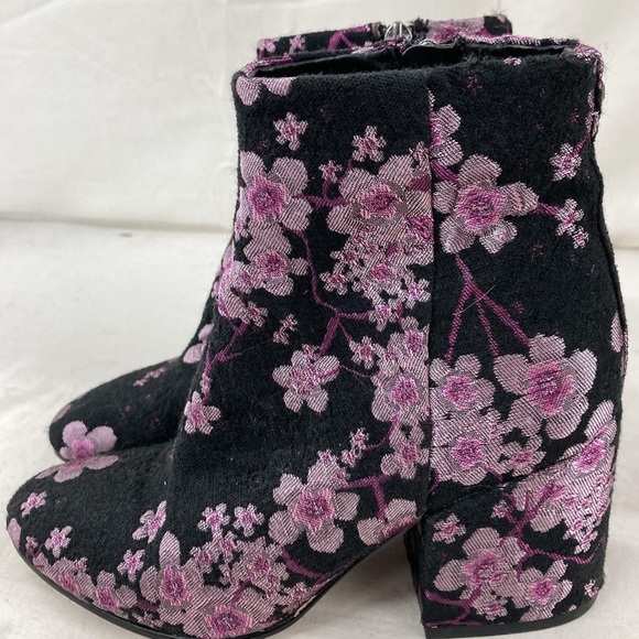 Sam Edelman Shoes - Taye Floral Brocade Ankle Boots